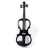 Ozici 4/4 Electric Silent Violin Case Bow Rosin Headphone Connecting